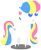 Size: 2000x2447 | Tagged: safe, artist:scourge707, derpibooru import, oc, oc only, oc:diamond spectrum, pointy ponies, solo