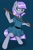 Size: 705x1056 | Tagged: safe, artist:darkcrazyd, derpibooru import, maud pie, earth pony, pony, clothes, female, gray coat, mare, purple mane, solo