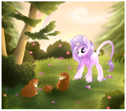 Size: 1024x906 | Tagged: safe, artist:fikakorv, oc, oc only, oc:shooting star, classical unicorn, hedgehog, leonine tail, solo