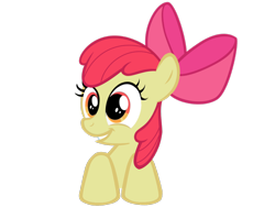 Size: 1600x1200 | Tagged: safe, artist:kuren247, derpibooru import, apple bloom, simple background, solo, transparent background, vector