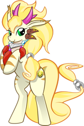 Size: 730x1095 | Tagged: safe, artist:ispincharles, angelion, ponified, puzzle and dragons, solo