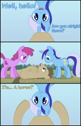 Size: 750x1154 | Tagged: safe, artist:captainbritish, berry punch, berryshine, doctor whooves, minuette, comic