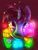 Size: 2907x3833 | Tagged: safe, artist:alumx, derpibooru import, neon lights, rising star, pony, unicorn, chromatic aberration, color porn, male, neon, solo, stallion