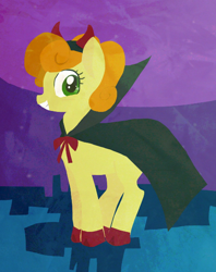 Size: 460x581 | Tagged: safe, artist:bikkisu, carrot top, golden harvest, clothes, costume, nightmare night, solo