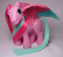 Size: 550x499 | Tagged: safe, artist:woosie, pegasus, pony, g3, custom, irl, photo, solo