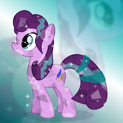 Size: 6000x6000 | Tagged: safe, artist:csillaghullo, oc, oc only, crystal pony, pony, absurd resolution, female, mare, solo