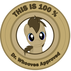 Size: 891x896 | Tagged: safe, artist:penguin-616, doctor whooves, earth pony, pony, approved, male, solo, stallion