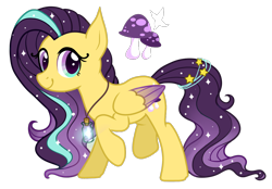 Size: 1048x728 | Tagged: safe, artist:fayven, derpibooru import, oc, oc only, oc:arwen, pegasus, pony, necklace, solo