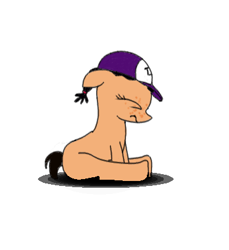 Size: 368x402 | Tagged: safe, artist:raptor1701, derpibooru import, clementine (walking dead), ponified, solo, the walking dead