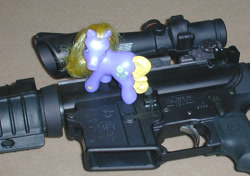 Size: 800x564 | Tagged: safe, g3, ar15, irl, photo, photography, toy