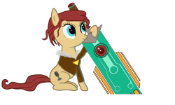 Size: 1280x768 | Tagged: safe, artist:candidastriuswatts, derpibooru import, ponified, red (transistor), simple background, solo, sword, transistor, transparent background