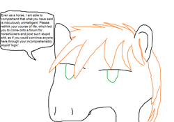 Size: 1026x718 | Tagged: safe, artist:nope., horse, /mlp/, cuckolding in the description, drawing, op is a cuck, quality, solo, vulgar