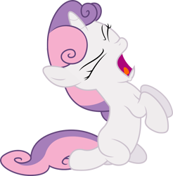 Size: 1280x1301 | Tagged: safe, artist:vectorizedunicorn, sweetie belle, pony, unicorn, for whom the sweetie belle toils, angry, female, filly, screaming, simple background, solo, transparent background, vector