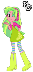 Size: 1317x2838 | Tagged: safe, artist:hellgirl66618, lemon zest, equestria girls, friendship games, alternate universe, solo