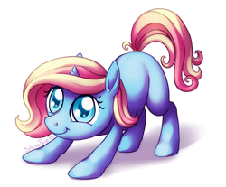 Size: 600x497 | Tagged: safe, artist:shinepawpony, derpibooru import, oc, oc only, pony, unicorn, blank flank, solo