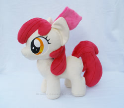 Size: 980x857 | Tagged: safe, artist:lilmoon, derpibooru import, apple bloom, irl, photo, plushie, solo