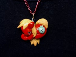 Size: 1024x768 | Tagged: safe, artist:vikingval, big macintosh, earth pony, pony, charm, male, pendant, stallion