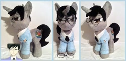 Size: 1285x622 | Tagged: safe, artist:sophillia, derpibooru import, irl, ouran high school host club, photo, plushie, ponified