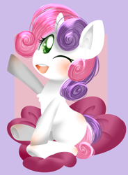 Size: 1200x1633 | Tagged: safe, artist:nm, sweetie belle, cute, diasweetes, pixiv, solo