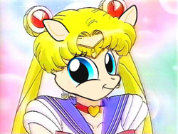 Size: 400x300 | Tagged: safe, derpibooru import, edit, exploitable meme, meme, sailor moon, solo, twiface