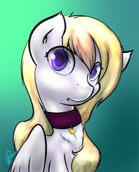 Size: 600x740 | Tagged: safe, artist:krucification, derpibooru import, oc, oc only, pegasus, pony, bust, portrait, solo, tumblr