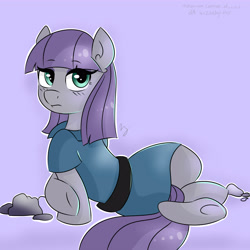 Size: 5000x5000 | Tagged: safe, artist:bloodyhellhayden, maud pie, absurd resolution, solo, underhoof