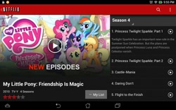 Size: 1280x800 | Tagged: safe, derpibooru import, pony, season 4, android, mane, netflix