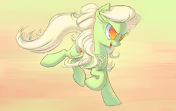 Size: 1280x803 | Tagged: safe, artist:sy-vs, granny smith, earth pony, pony, female, mare, solo, young granny smith