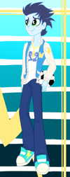 Size: 198x496 | Tagged: safe, artist:lexythedoodlequeen2, derpibooru import, soarin', equestria girls, humanized, solo