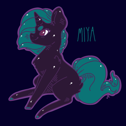 Size: 1024x1024 | Tagged: safe, artist:pegsie, derpibooru import, oc, oc only, pony, unicorn, pony creator, miya, solo