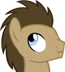 Size: 1534x1710 | Tagged: safe, artist:haretrinity, doctor whooves, scrunchy face, simple background, solo, transparent background, vector