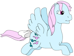 Size: 944x712 | Tagged: safe, artist:flutterflyraptor, derpibooru import, wind whistler, g1, simple background, solo, transparent background, vector