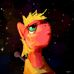 Size: 800x800 | Tagged: safe, artist:doctorpepperphd, derpibooru import, big macintosh, earth pony, pony, male, solo, stallion