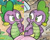 Size: 389x314 | Tagged: safe, idw, spike, dragon, spoiler:comic, spoiler:comic18, dark mirror universe, equestria-3