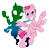 Size: 2532x2601 | Tagged: safe, artist:pixel-prism, derpibooru import, oc, oc only, oc:bubblegum, oc:kztk, changeling, pegasus, pony, silhouette, simple background, solo, tail wag, transparent background, underhoof, vector