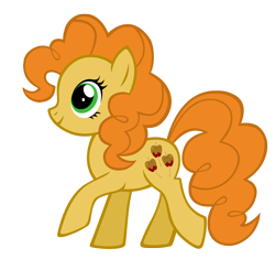 Size: 1584x1552 | Tagged: safe, artist:durpy, derpibooru import, caramel apple, simple background, solo, transparent background, vexel