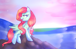 Size: 985x639 | Tagged: safe, artist:kaji-tanii, derpibooru import, oc, oc only, pegasus, pony, solo