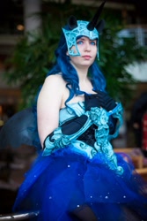 Size: 1366x2048 | Tagged: safe, artist:kiranox, nightmare moon, human, cosplay, irl, irl human, photo, solo