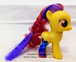 Size: 600x491 | Tagged: safe, derpibooru import, apple bloom, brushable, irl, photo, prototype, solo, taobao, toy, wild rainbow