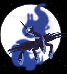 Size: 852x938 | Tagged: safe, artist:mare--in--the--moon, nightmare moon, design, solo, vector