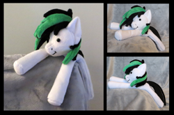 Size: 1473x973 | Tagged: safe, artist:fireflytwinkletoes, derpibooru import, oc, oc only, oc:trance sequence, beanie (plushie), irl, photo, plushie