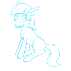 Size: 700x700 | Tagged: safe, artist:genderbending-ponymod, oc, oc only, earth pony, pony, sketch, solo