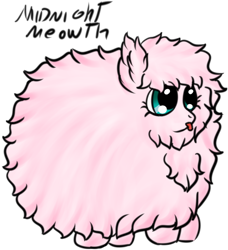 Size: 1000x1097 | Tagged: safe, artist:midnightmeowth, derpibooru import, oc, oc only, oc:fluffle puff, simple background, transparent background