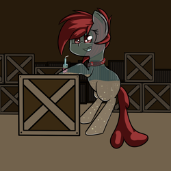 Size: 3000x3000 | Tagged: safe, artist:neuro, oc, oc only, oc:sparkle cola, food pony, original species, fallout equestria, see-through, soda pony, solo