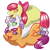 Size: 200x200 | Tagged: safe, artist:pennywereskunk, derpibooru import, apple bloom, scootaloo, sweetie belle, cutie mark crusaders, pile