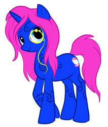 Size: 600x703 | Tagged: safe, derpibooru import, oc, oc only, oc:earl grey, pony, unicorn, bedroom eyes, cutie mark, looking at you, monocle, solo