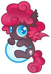 Size: 380x554 | Tagged: safe, artist:disfiguredstick, derpibooru import, oc, oc only, oc:notty batty, bat pony, pony, female, freckles, mare, simple background, solo, transparent background