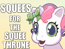 Size: 631x471 | Tagged: safe, derpibooru import, sweetie belle, g3.5, image macro, meme, solo, warhammer (game), warhammer 40k