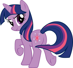 Size: 2834x2638 | Tagged: safe, artist:kennyklent, derpibooru import, twilight sparkle, plot, raised hoof, raised leg, simple background, solo, transparent background, underhoof, vector