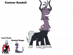 Size: 1888x1408 | Tagged: safe, derpibooru import, lord tirek, crossover, fusion, monsters inc., op is a cuck, randall (monsters inc.)